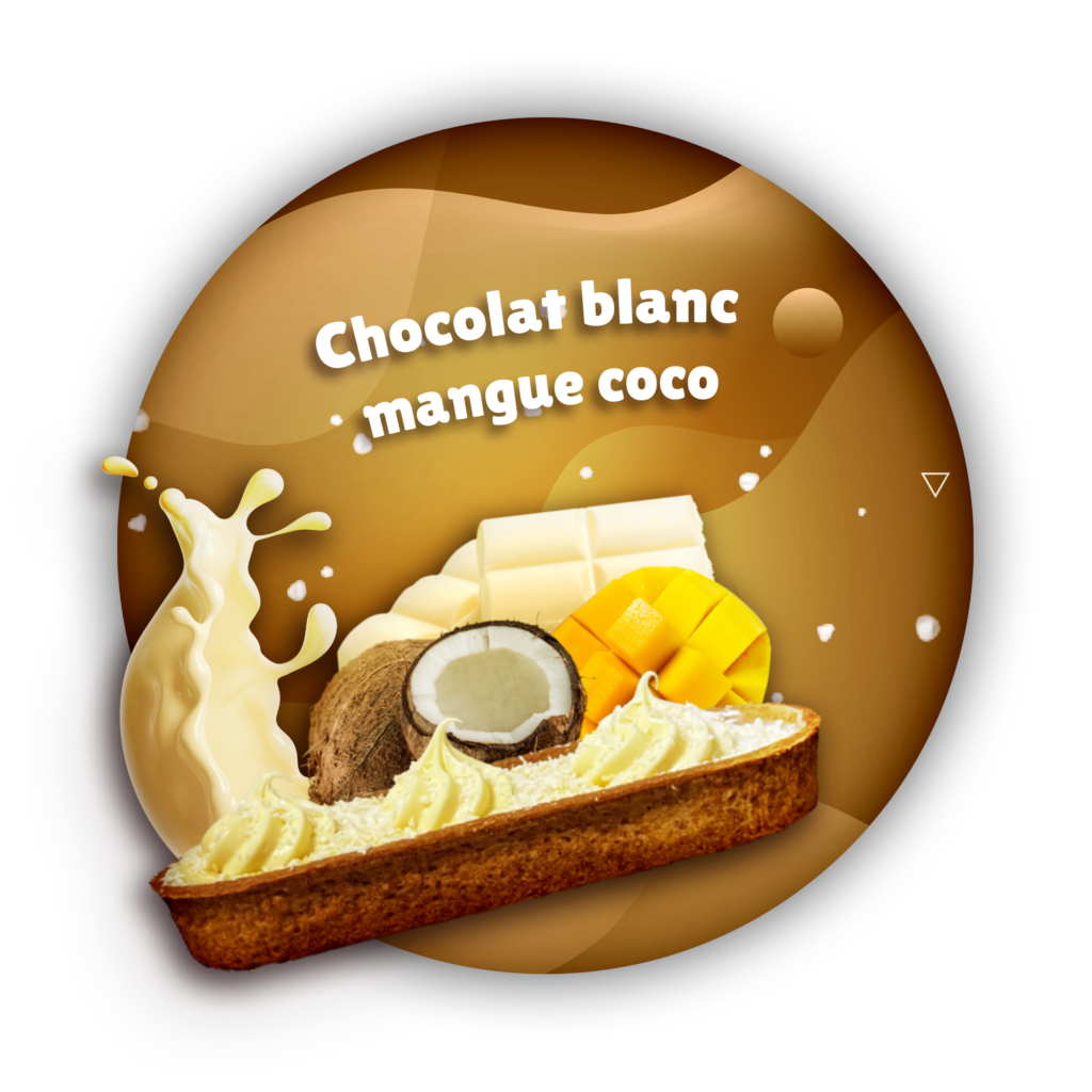 Fusées Sweeties Paris - Chocolat blanc mangue coco