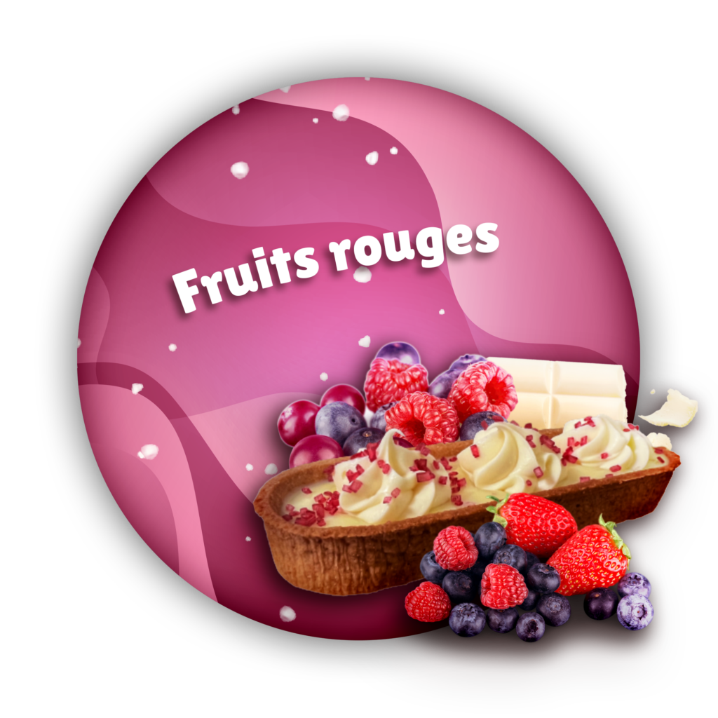Fusées Sweeties Paris - Fruits rouges