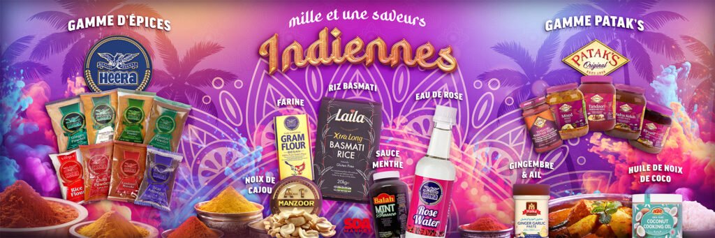 Découvrez notre gamme de saveurs indiennes !