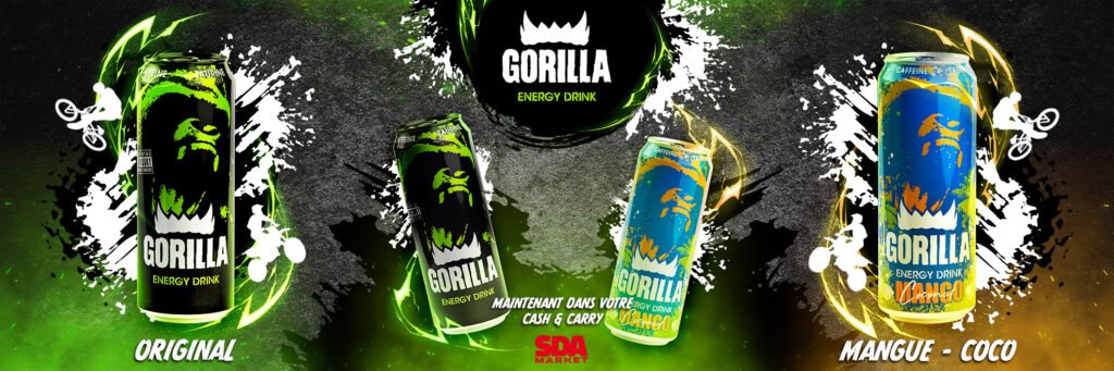 Découvrez les boissons Gorilla !