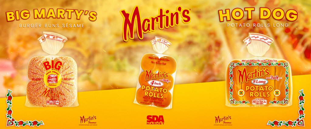 Pain Martin's, Gamme Martin's